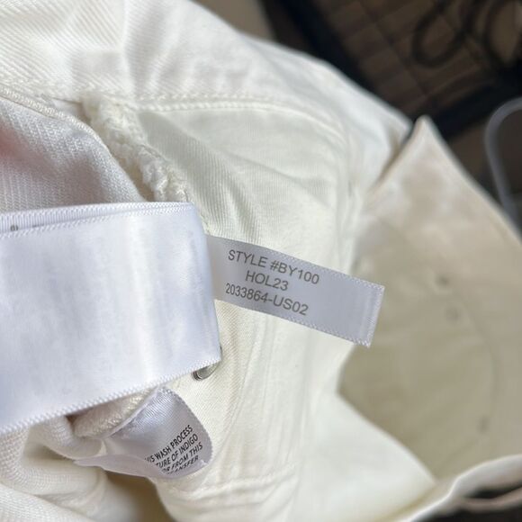 J Crew Point Sur loose straight jean in white Womens Size‎ 34 - Picture 12 of 13